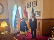 Iran, Bolivia stress developing coop. in bilateral ties