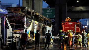 Tayland'da otobüs devrildi: En az 18 ölü