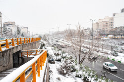 بارش برف در شهرستان راز و جرگلان