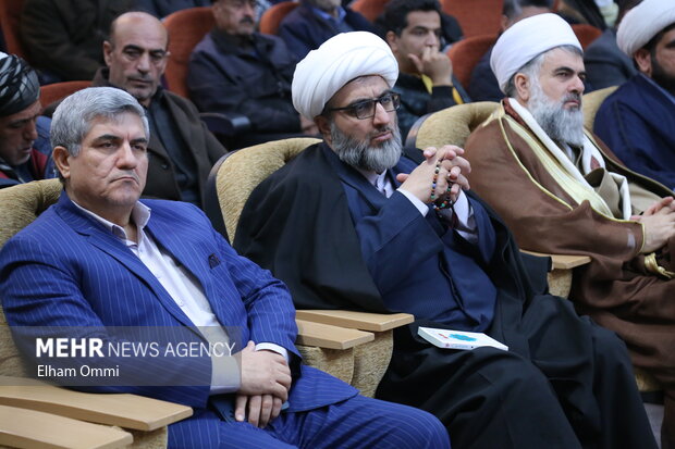 مراسم یادواره ۵۶۲ زن شهیده استان کردستان