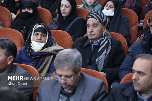 مراسم یادواره ۵۶۲ زن شهیده استان کردستان