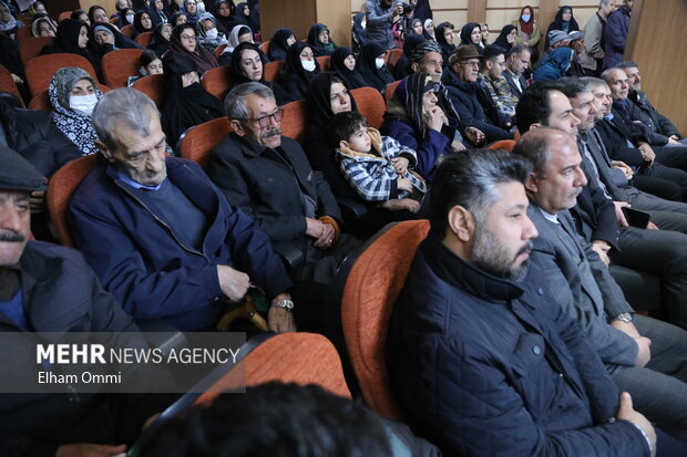 مراسم یادواره ۵۶۲ زن شهیده استان کردستان