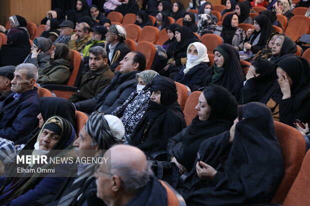 مراسم یادواره ۵۶۲ زن شهیده استان کردستان