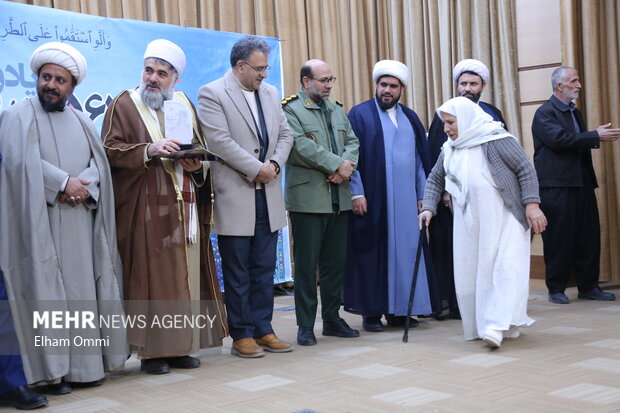 مراسم یادواره ۵۶۲ زن شهیده استان کردستان