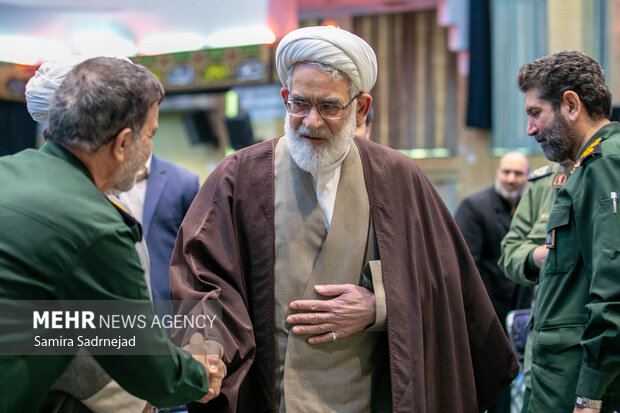 حجت الاسلام محمد جعفر منتظری در یادواره شهدای حقوق دان شهر تهران