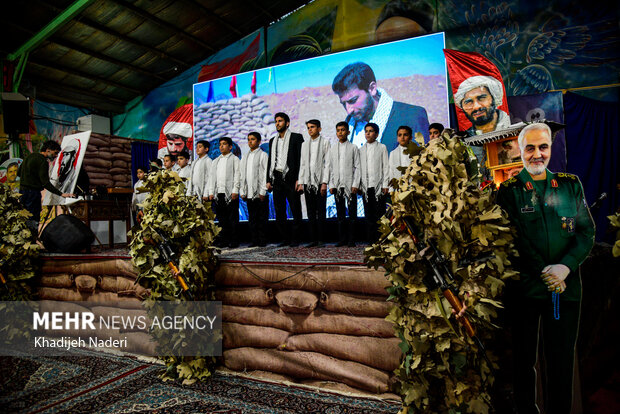 مراسم بزرگداشت سالگرد شهادت شهید خرازی در اصفهان