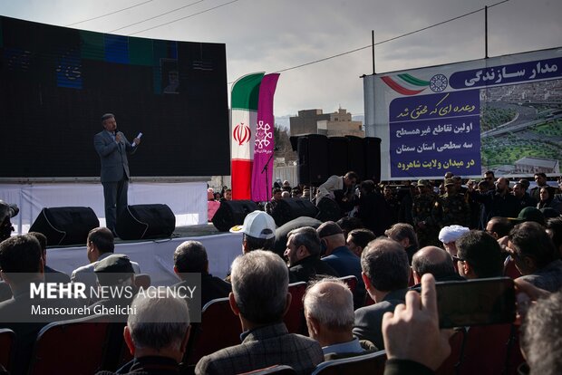 افتتاح بزرگترین طرح عمرانی استان سمنان در شاهرود