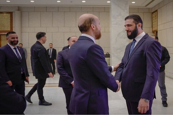 گشتزنی پسر اردوغان در سوریه در کنار «الجولانی»