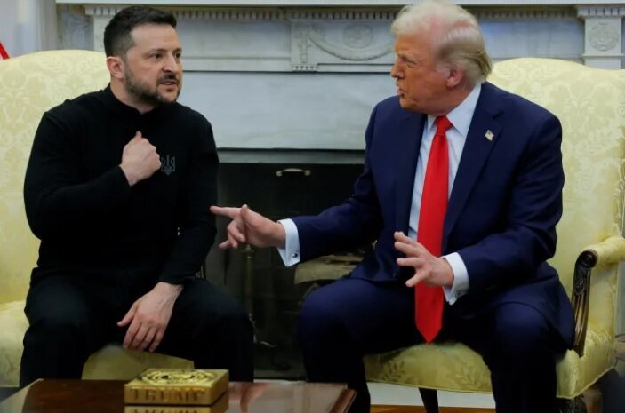 Trump ve Zelenski'nin tartıştığı anlar Trump ve Zelenski'nin tartıştığı anlar