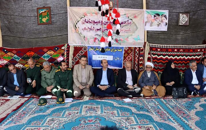 اعتبارات توسعه زیرساختهای عشایری در دشتی افزایش یافت