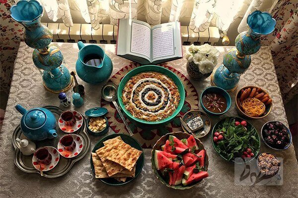 أشهر الحلويات والمأكولات الايرانية في شهر رمضان المبارك