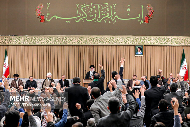 محفل انس با قرآن کریم در حضور رهبر معظم انقلاب