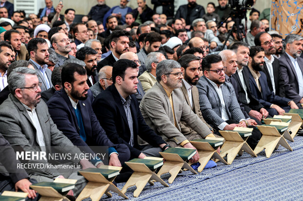 محفل انس با قرآن کریم در حضور رهبر معظم انقلاب