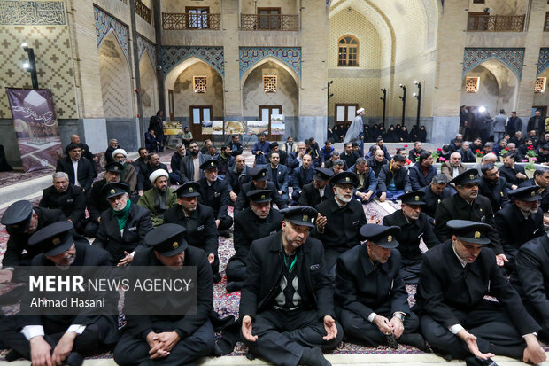 آئین افتتاح و بازگشایی مدرسه دودرب حرم امام رضا (ع)