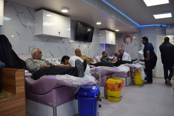 اهدای ۶۸۲ واحد خون در شب بیست و سوم ماه مبارک رمضان در اصفهان