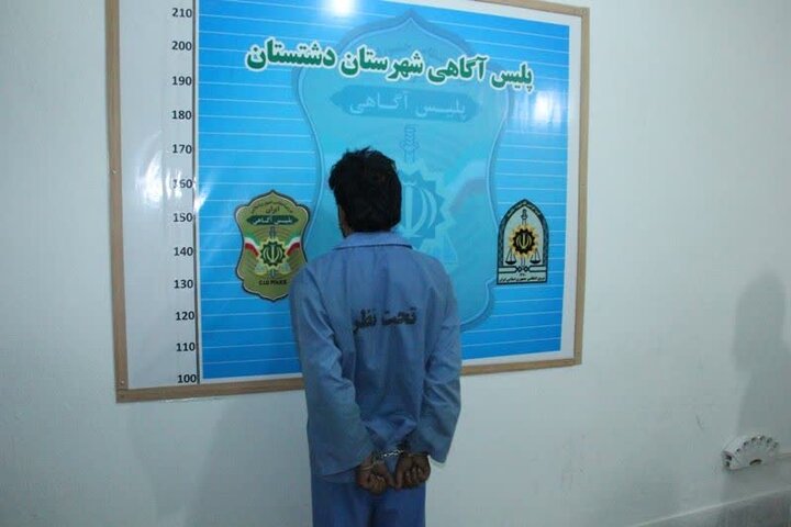 شرور سابقه دار در « دشتستان » راهی زندان شد شرور سابقه دار در « دشتستان » راهی زندان شد