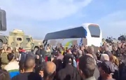 VIDEO: Protest against HTS-led regime in Khmeimim Airbase