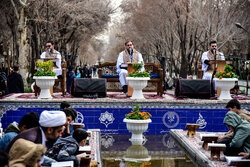 İsfahan'da Ramazan ayı boyunca Kur'an okuma merasimi