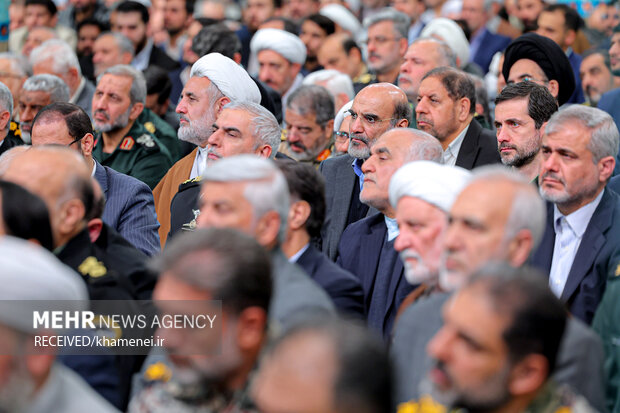 دیدار مسئولان نظام با رهبر معظم انقلاب اسلامی