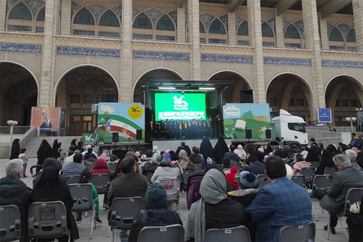 برنامه تماشاخانه سیار کانون در نمایشگاه قرآن کریم