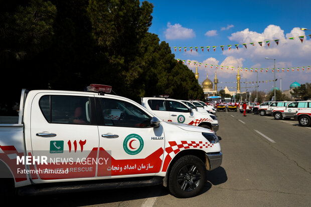 رزمایش نوروزی جمعیت هلال احمر