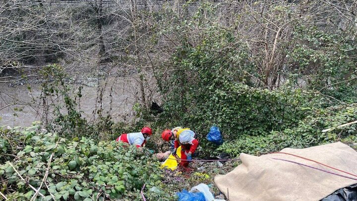 سقوط از ارتفاع در شیرگاه یک فوتی داشت سقوط از ارتفاع در شیرگاه یک فوتی داشت
