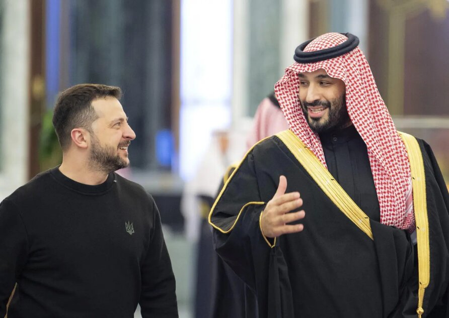 Zelensky discusses trilateral pact, drone deal with MBS