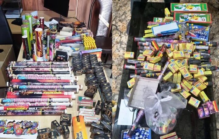 انفجار مواد محترقه در جمعه بازار زنجان