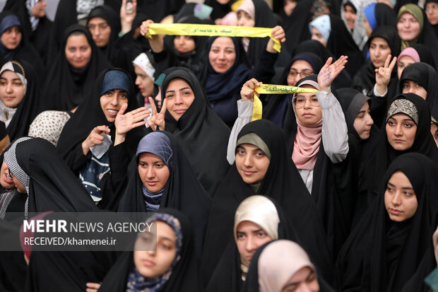 دیدار رمضانی دانشجویان با رهبر معظم انقلاب اسلامی