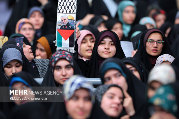 دیدار رمضانی دانشجویان با رهبر معظم انقلاب اسلامی