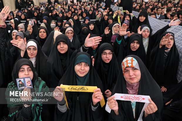 دیدار رمضانی دانشجویان با رهبر معظم انقلاب اسلامی