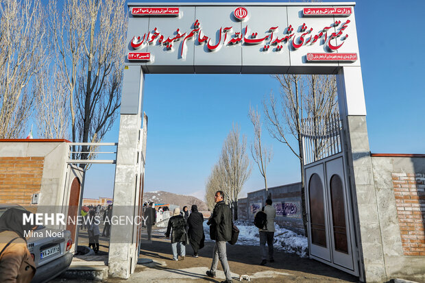 افتتاح مدارس دخترانه تازه‌ساز در روستای سفیده‌خوان