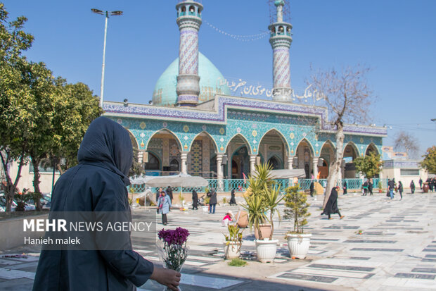 زیارت اهل قبور در پنجشنبه آخر سال - گرگان