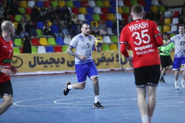 تیم ملی هندبال روسیه برابر بلاروس پیروز شد