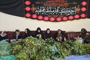 پخت آش نذری به مناسبت ولادت امام حسن(ع) در بجنورد