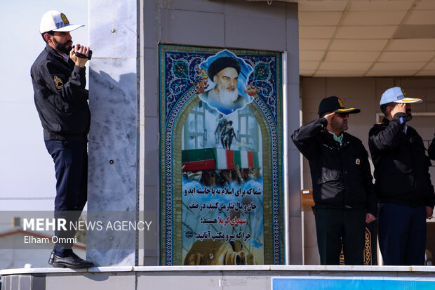 رزمایش طرح نوروزی پلیس در کردستان