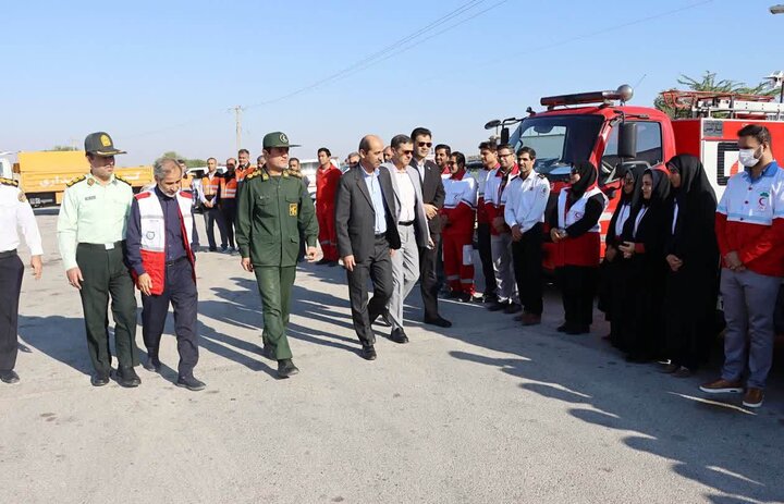 ۱۰۰ نفر در طرح نوروزی شهرستان دشتی مشارکت دارند