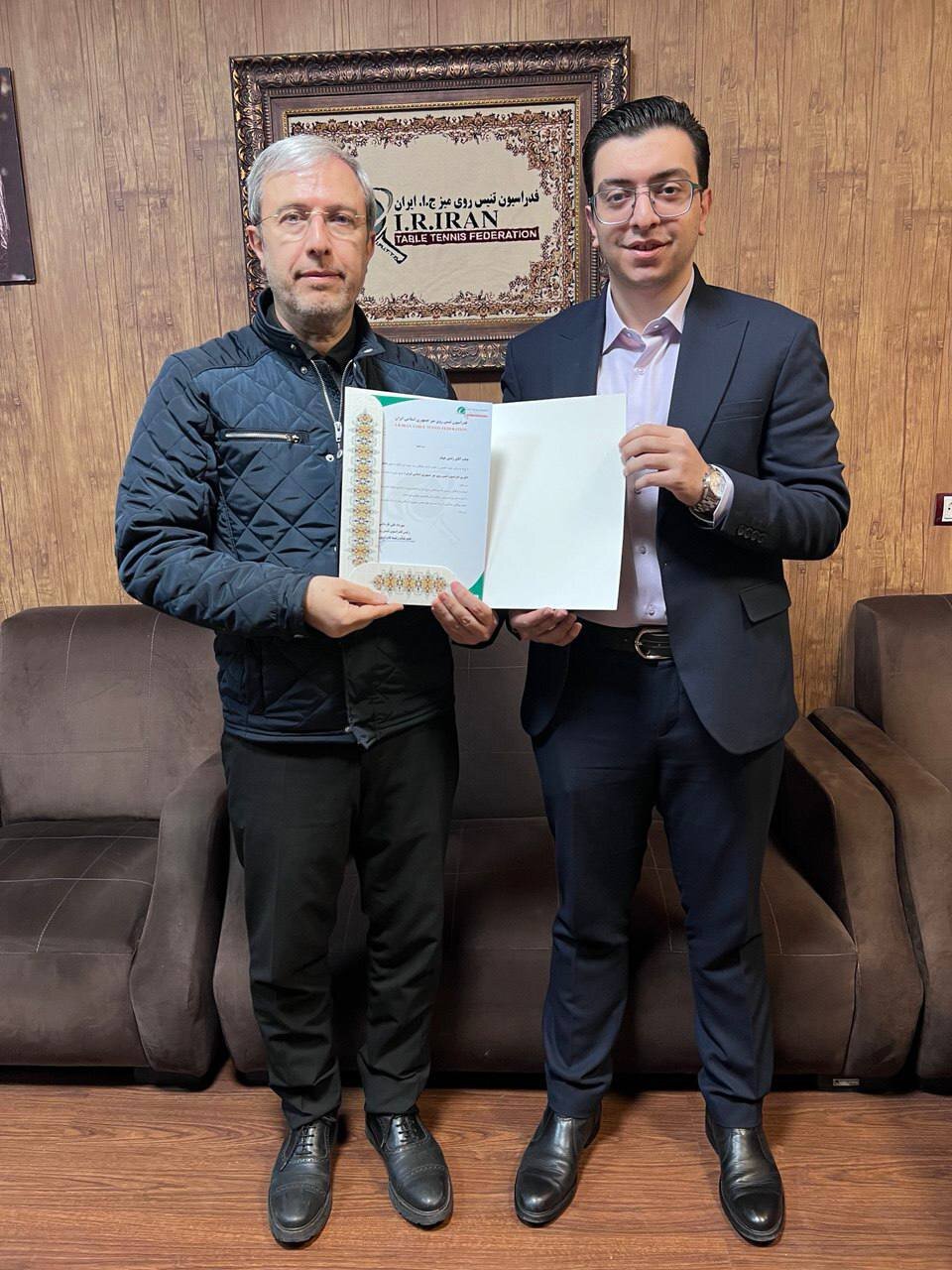 ملیپوش پیشین تنیس روی میز سفیر ورزش ایران در یونان شد