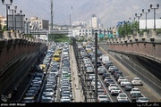 ترافیک صبحگاهی سیزدهمین روز آبان