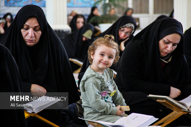 جزءخوانی قرآن کریم در آستارا