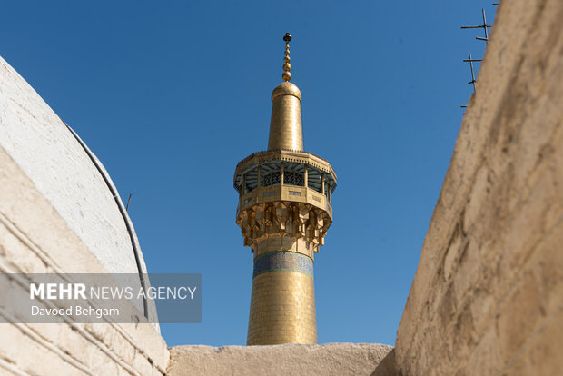 آئین شستشو گنبد حرم امام رضا (ع)