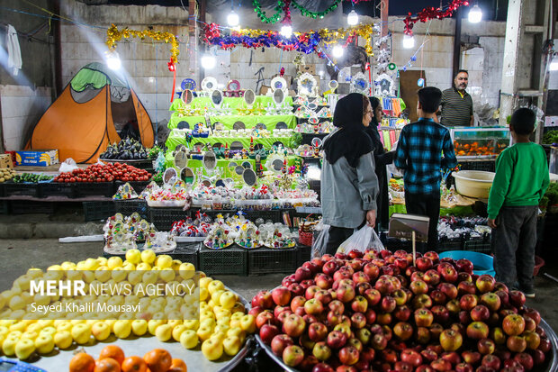 گرانی و کاهش قدرت خرید شب عید مردم در کرمانشاه