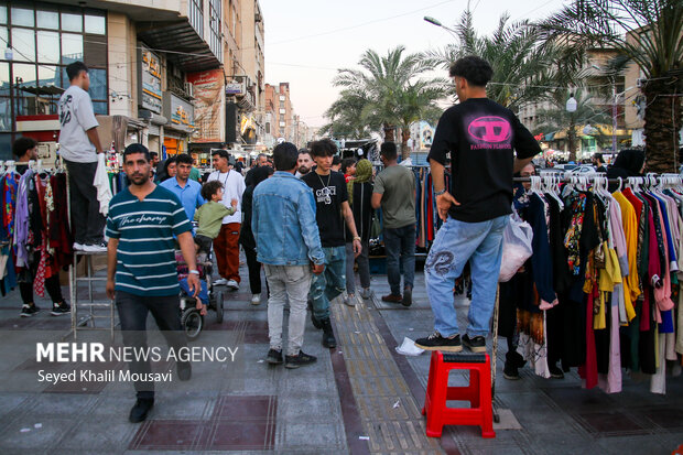 بازار اهواز در آستانه نوروز ۱۴۰۴