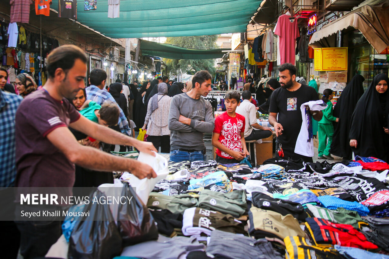 سوق الاهواز مع اقتراب عيد النوروز