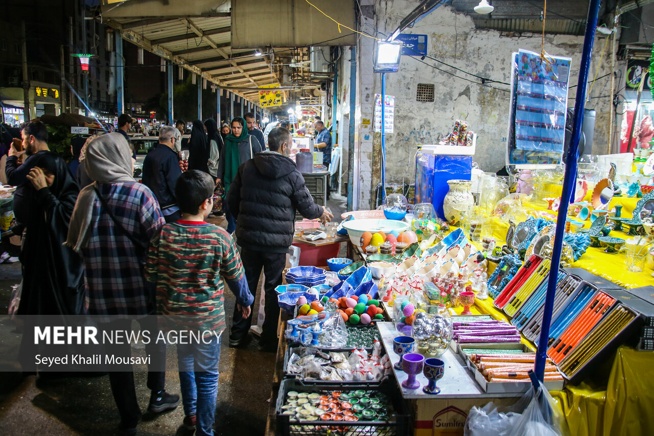 سوق الاهواز مع اقتراب عيد النوروز