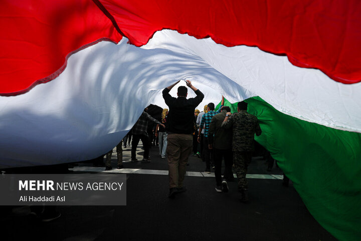 راهپیمایی روز جهانی قدس در تهران