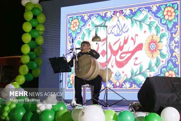 جشن امام حسنی‌ها در بجنورد