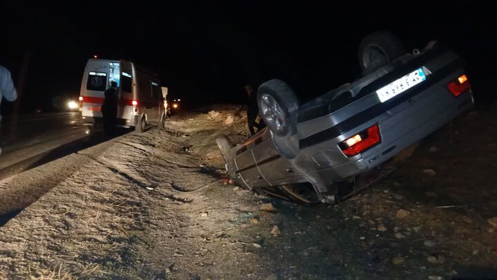 ۲ سانحه رانندگی در جاده اراک به ازنا هشت مصدوم برجای گذاشت