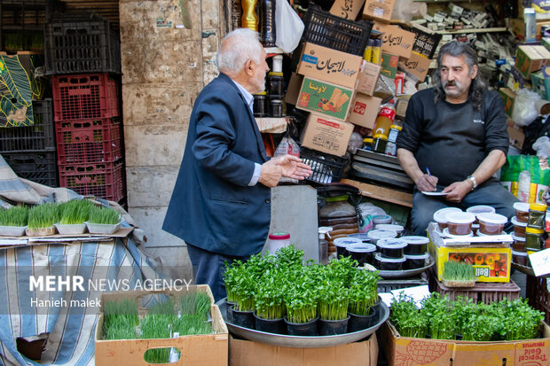 بازار گرگان در آستانه نوروز ۱۴۰۴