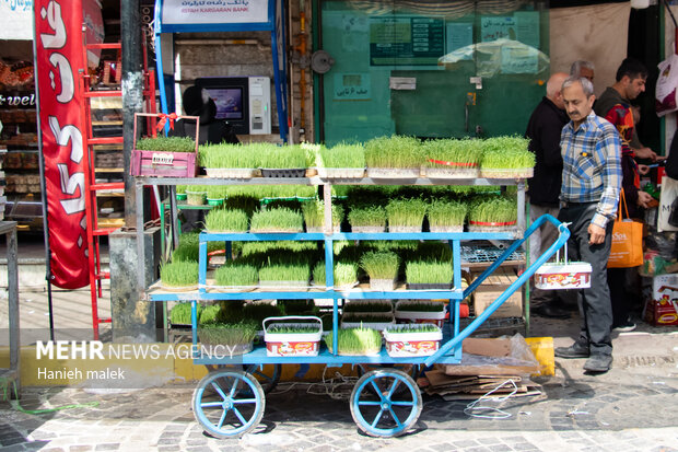 بازار گرگان در آستانه نوروز ۱۴۰۴